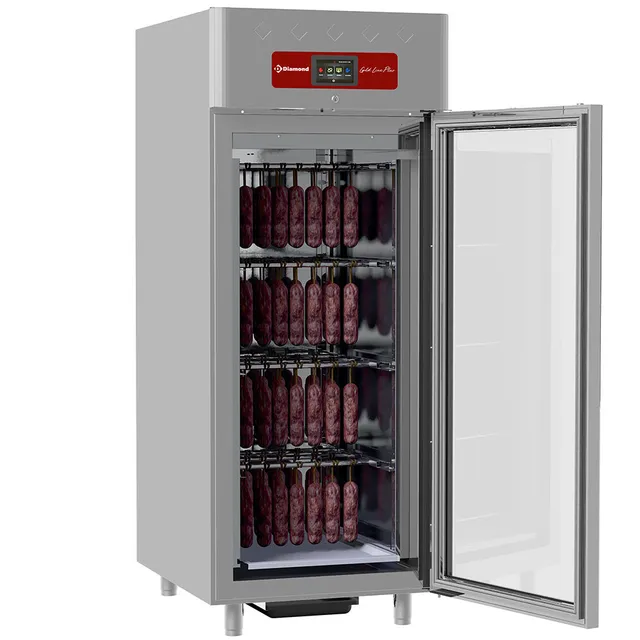 Armoire de maturation 850 Lit. ventilée, 1 porte vitrée, 20x GN 2/1