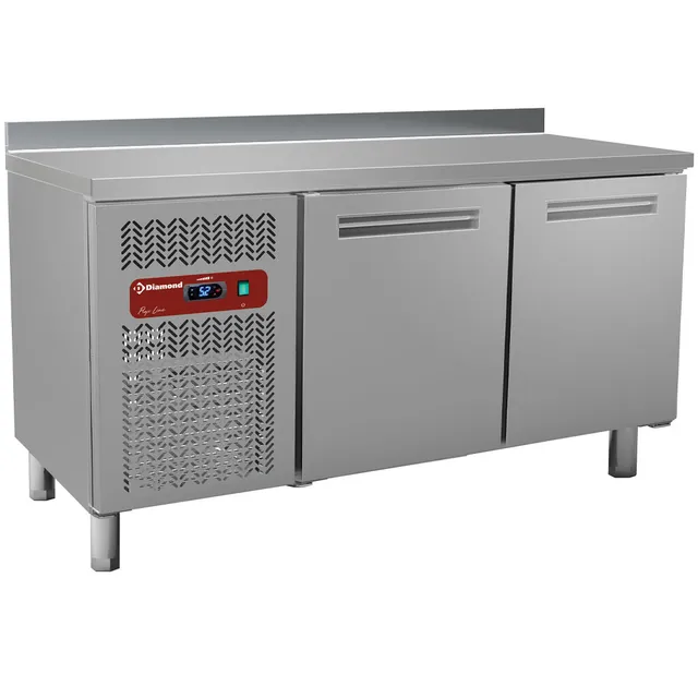 Table frigorifique, ventilé, 2 portes (245 Lit.)