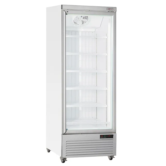 Vitrine Freezer verticale, 560 litres - BLANCHE