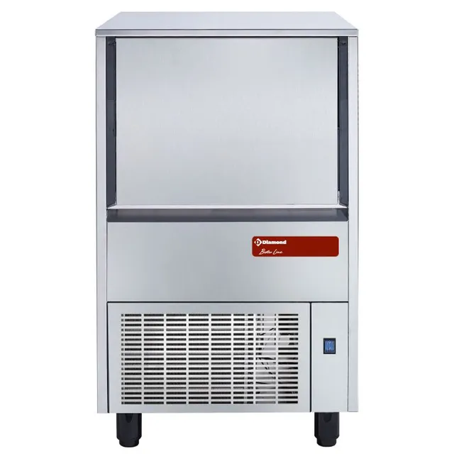 Machine à glaçons creux 48 kg avec réserve 25kg