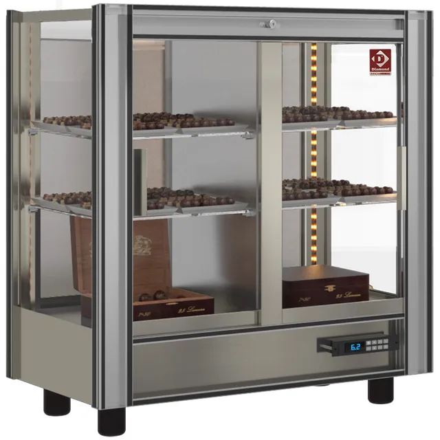 Vitrine réfrigérée chocolat Lt. 216 - Modulable