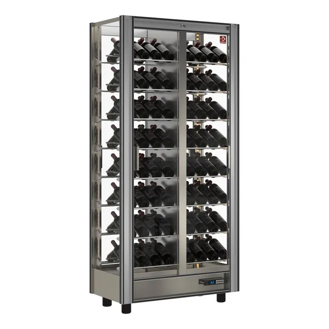 Vitrine réfrigérée à vins Lt. 530 - Traversant - Modulable