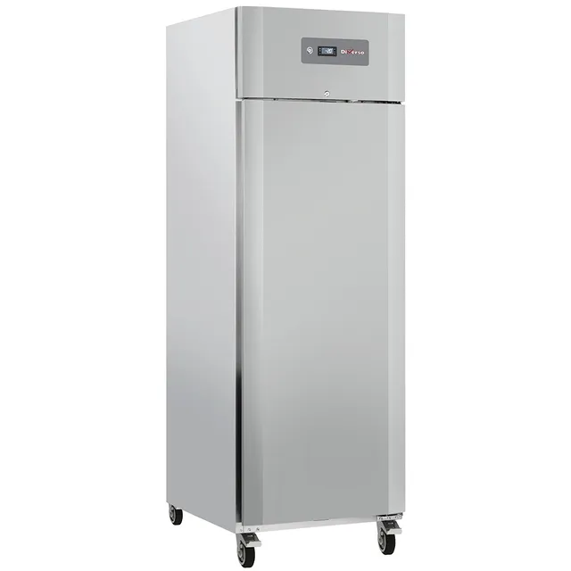 Armoire congélateur ventilée 600 Lit. 1 porte GN 2/1, sur roues, 2 avec freins