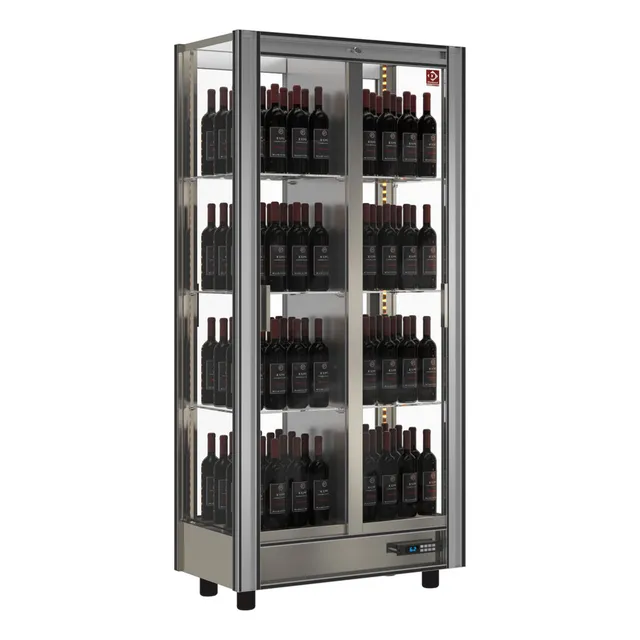Vitrine réfrigérée à vins Lt. 530 - Traversant - Modulable
