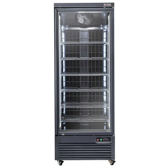 Vitrine Freezer verticale, 560 litres - NOIRE