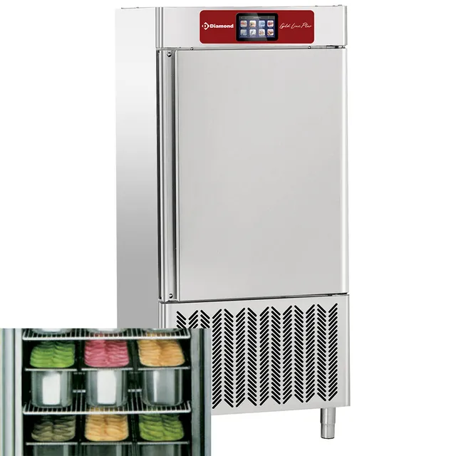 Ensemble de cellule de réfrigeration ou congélation rapide.