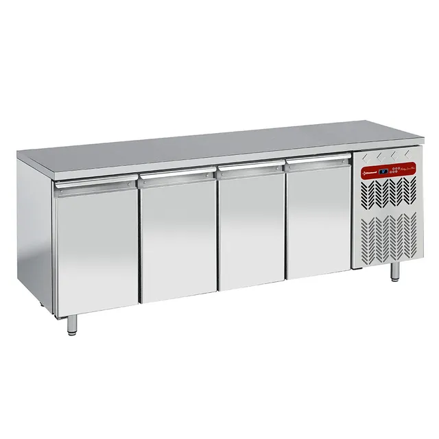 Table de congélation, ventilée, 4 portes EN 600x400