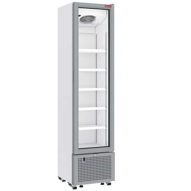 Vitrine ventilée positive 221 litres BLANCHE