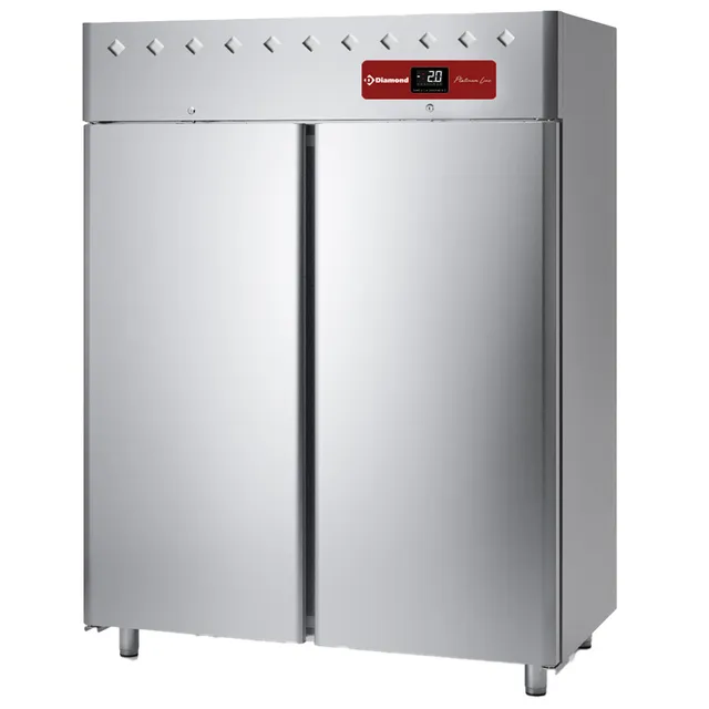 Armoire frigorifique 1400 litres ventilée, 2 portes GN 2/1