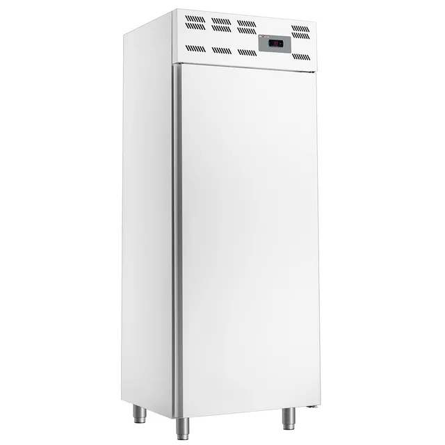 Armoire frigorifique 14x EN 600x400, ventilé (500 Lit.) - Skinplate blanc