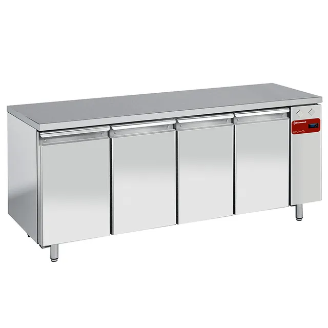 Table de congélation, ventilée, 4 portes GN 1/1, (Sans groupe)