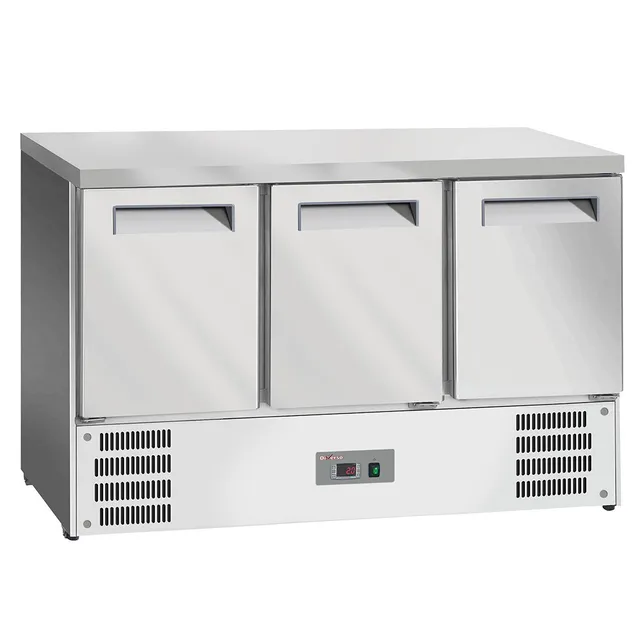 Table frigorifique, 3 portes GN 1/1