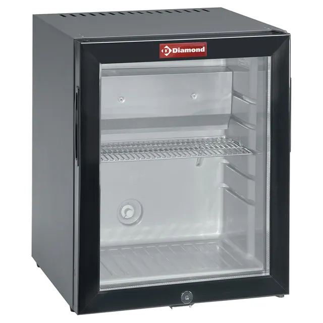 Minibar porte vitrée, 32 litres