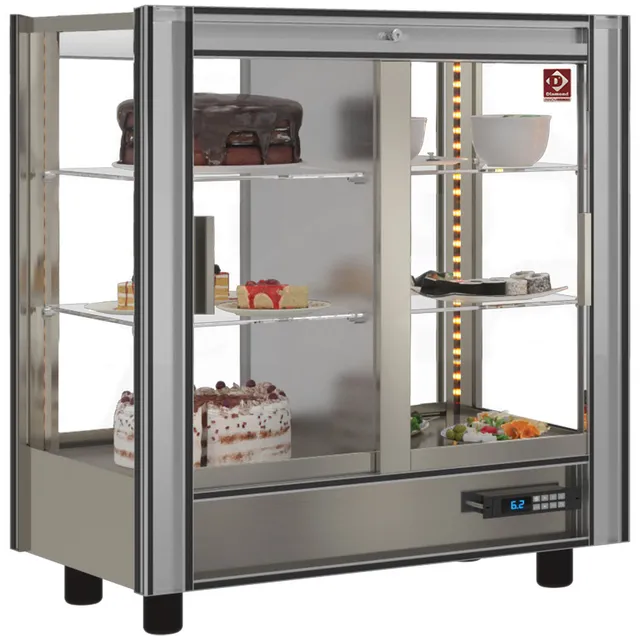 Vitrine réfrigérée gastronomie Lt. 216 - Traversant - Modulable