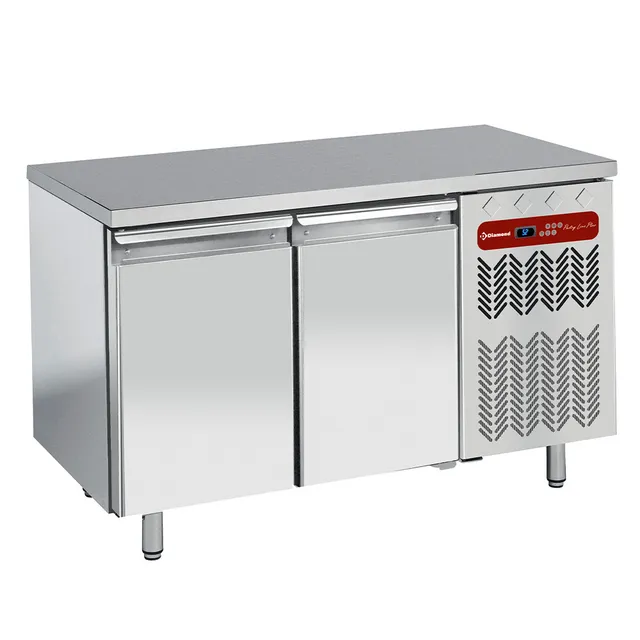 Table de congélation, ventilée, 2 portes EN 600x400