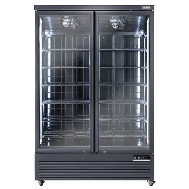 Vitrine Freezer verticale, 1084 litres - NOIRE