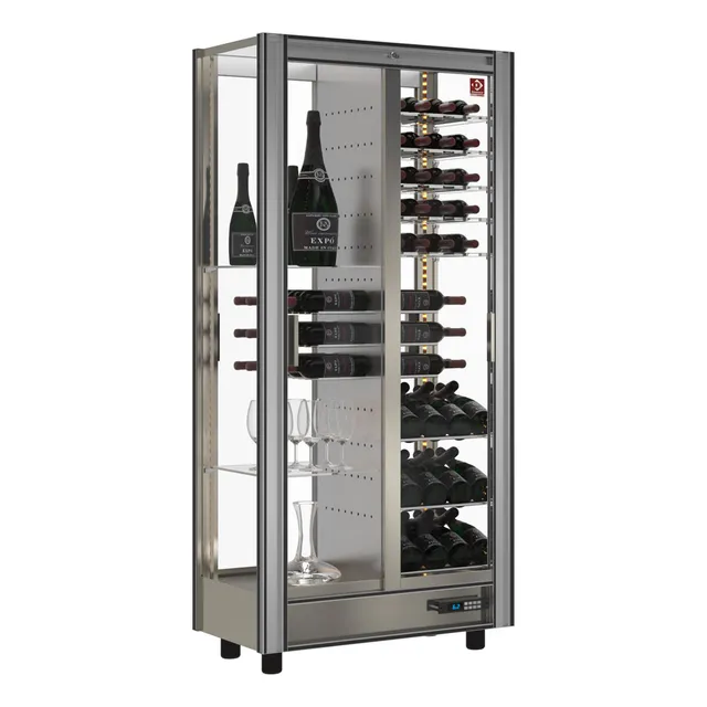 Vitrine réfrigérée à vins Lt. 530 - Traversant - Modulable