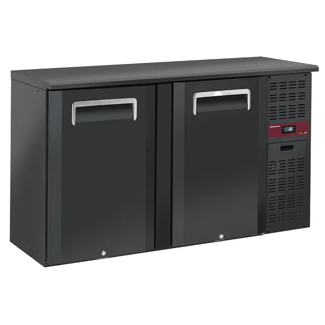 Refroidisseur de bouteilles 2 portes, 320 litres, pieds réglables