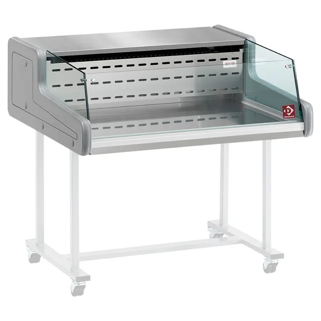 Comptoir vitrine réfrigérée - vitre self-service