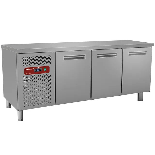 Table frigorifique, ventilée, 3 portes (395 Lit.)
